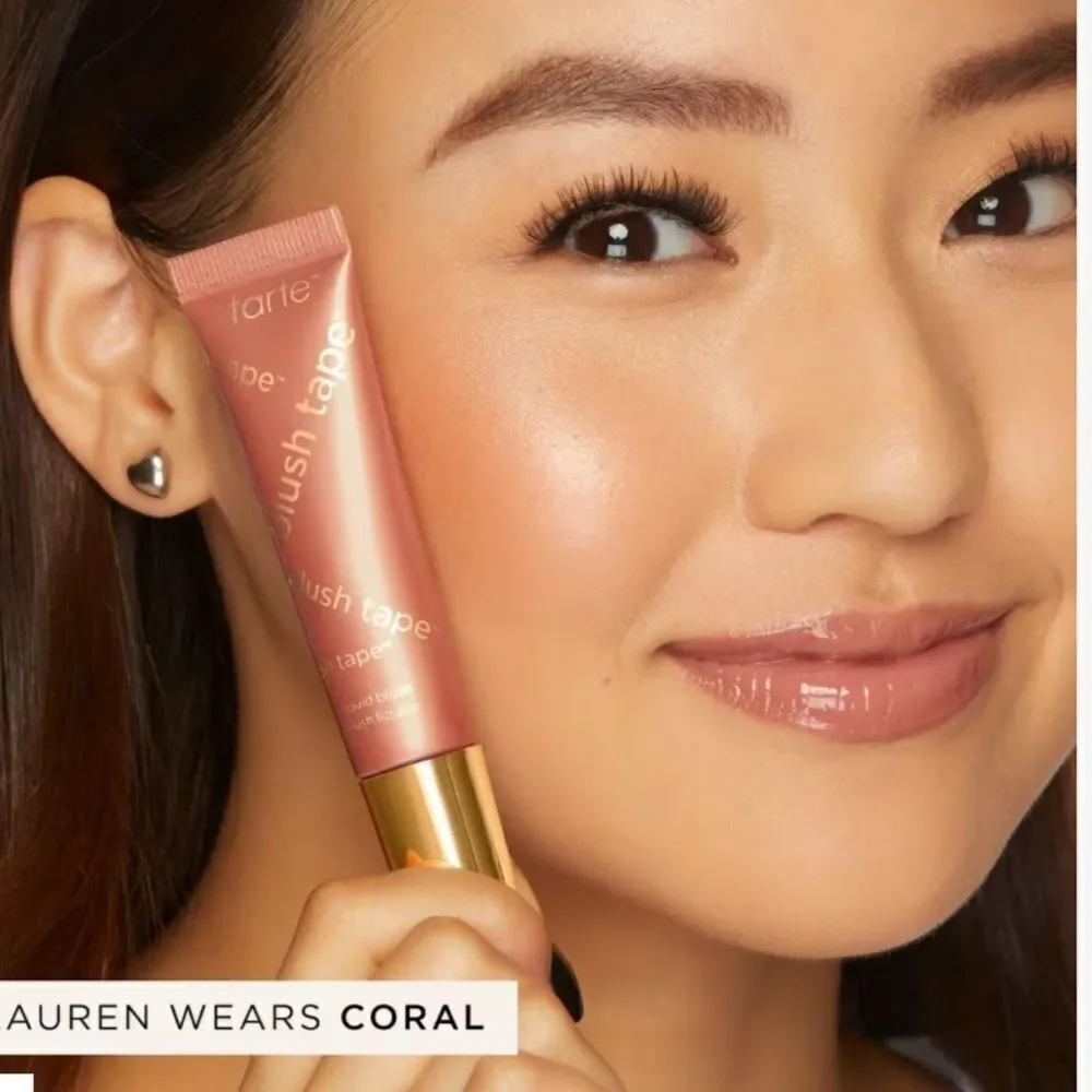 🌻 Tarte Coral Blush Tape Liquid Blush New Full Size